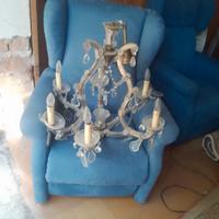 Lampadario di cristallo di Boemia