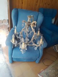 Lampadario di cristallo di Boemia