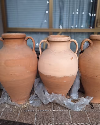 Vasi e Anfore in Terracotta (6 pezzi)