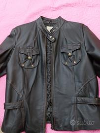 GIUBBOTTO DI PELLE DONNA COMBIPEL NUOVO