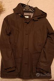 Parka bambino 10 anni verde militare 