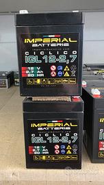 Batterie Nuove igl 12v 2,7 ah
