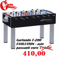 Gioco Calcio balilla Garlando G500 F200 nuovissimi