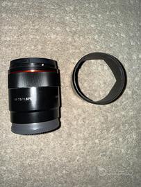 Samyang 75mm f1.8 Sony