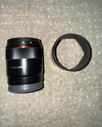 Samyang 75mm f1.8 Sony