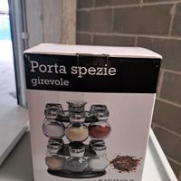 Porta spezie girevole