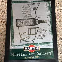 Poster originale Martini Andy Warhol con cornice
