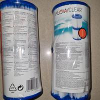 4X Cartuccia Filtro Compatibile - filtro flowclear
