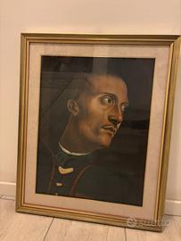 Dipinto a mano vintage cornice 80x60