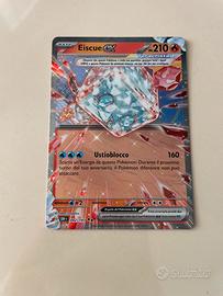 Carta pokemon Eiscue EX