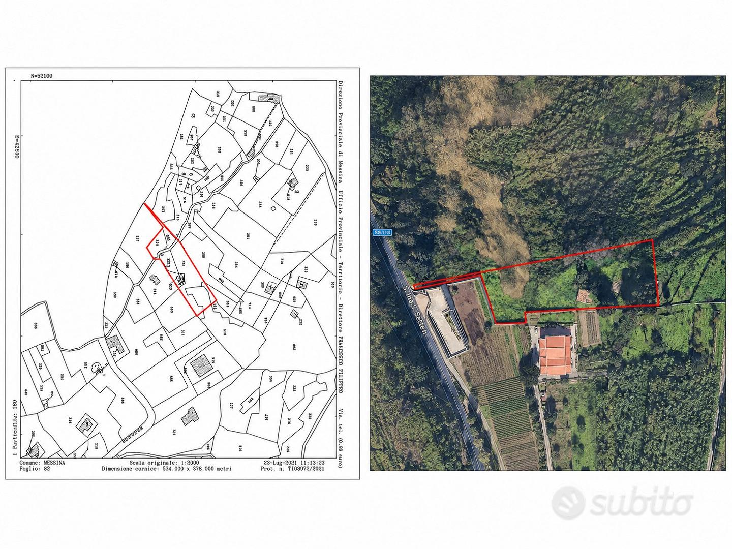 Terreno con rudere - gesso messina - Vista 4
