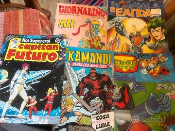 Riviste/fumetti vintage mazinga z/ daitan 3 ecc