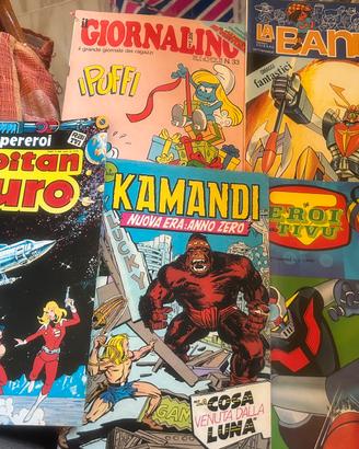 Riviste/fumetti vintage mazinga z/ daitan 3 ecc