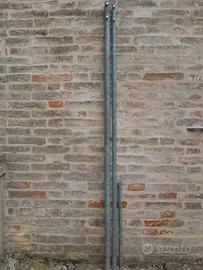 Palo telescopico in ferro zincato