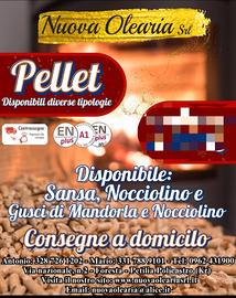 pellet, nocciolino, sansa