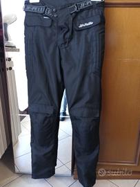 pantalone uomo tessuto moto M ma veste anche L