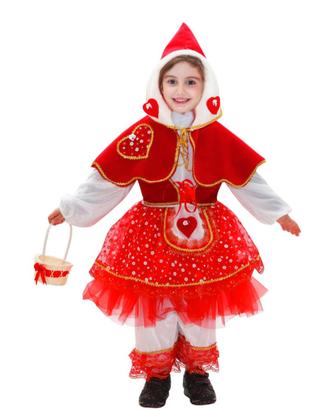 Costume di carnevale cappuccetto rosso