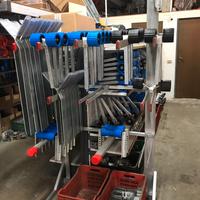 Accessori per carrelli barca , rulli staffe , ecc