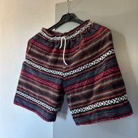 Pantaloncini etnici cuciti a mano pezzo unico