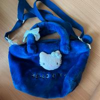 borsa hello kitty blu bambini
