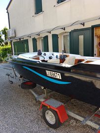 Barca 5mt (NO MOTORE) con carrello