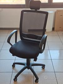Sedia da Ufficio Ergonomica Forlì - Schienale Mesh