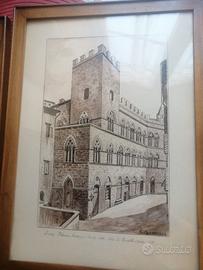 n.12 quadri su Siena 