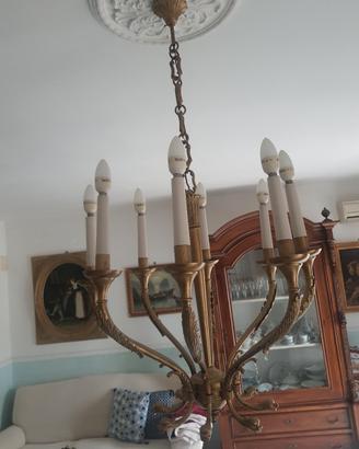 Lampadario o applique antichi