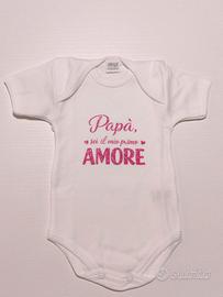body personalizzato neonata 