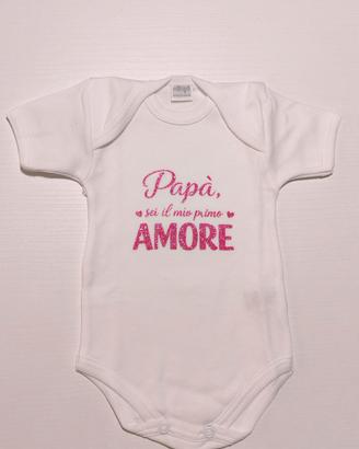 body personalizzato neonata 