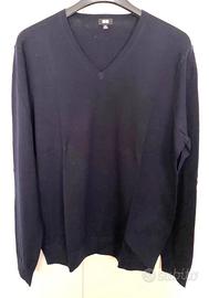 UNIQLO Maglione 100% Merino Scollo a V