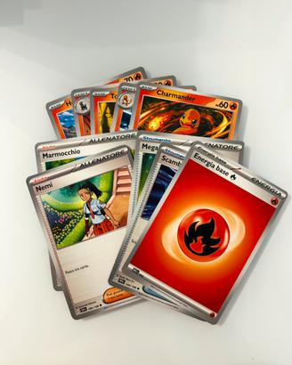 Lotto 10 carte pokemon italiane