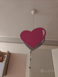 coppia luci Walt Disney cameretta bimba