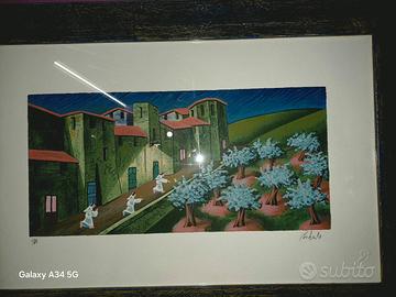 quadri Norberto 2 quadri  con cornice 150 € l uno