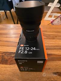 obiettivo sony 12 24 gm master nuovo