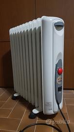 RADIATORE TERMOSIFONE ELETTRICO A OLIO 1400W NUOVO
