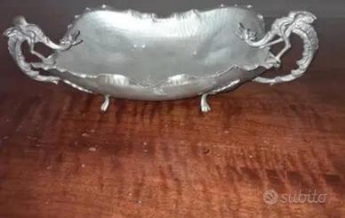 Centrotavola in peltro