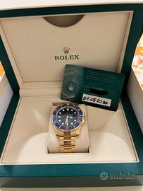 Rolex submariner Oro 116618LB