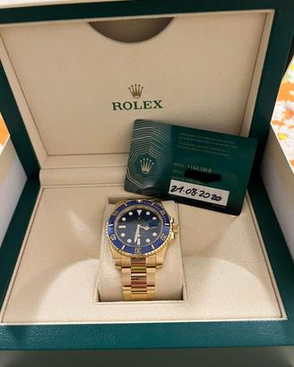 Rolex submariner Oro 116618LB