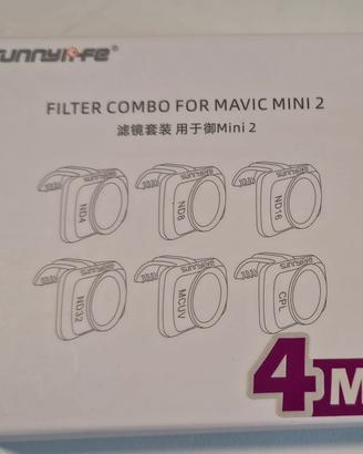 Set 4 Filtri Sunnylife per DJI Mavic Mini 1/2