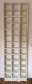 Scaffali bianchi porta cd/dvd/libri