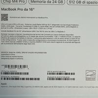 Apple  MacBook Pro da 16"