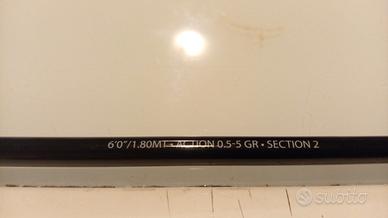 Canna da trout area più cassetta