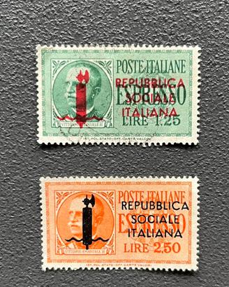 Francobolli Repubblica Sociale Italiana Espresso