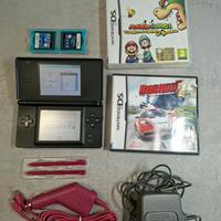 Nintendo DS Nero + 4 Giochi Mario Ita + Accessori 
