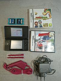 Nintendo DS Nero + 4 Giochi Mario Ita + Accessori 