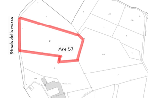 Fronte strada, con accesso. Ben esposto