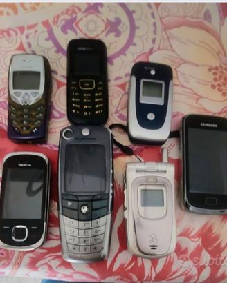 7 cellulari Vintage