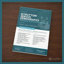 Manuale Concorso Servizi Demografici Completa