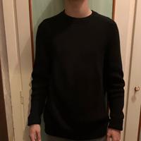 Maglione nero pull&bear